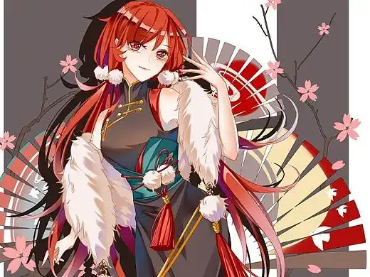 动漫人物-旗袍服饰设计-奇天cg学院