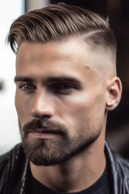 男发剪来剪去,两侧铲短大背头最帅气|脸型|时尚|男士发型|优雅气质