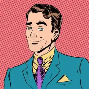 特写戴圆顶礼帽的英国年轻绅士