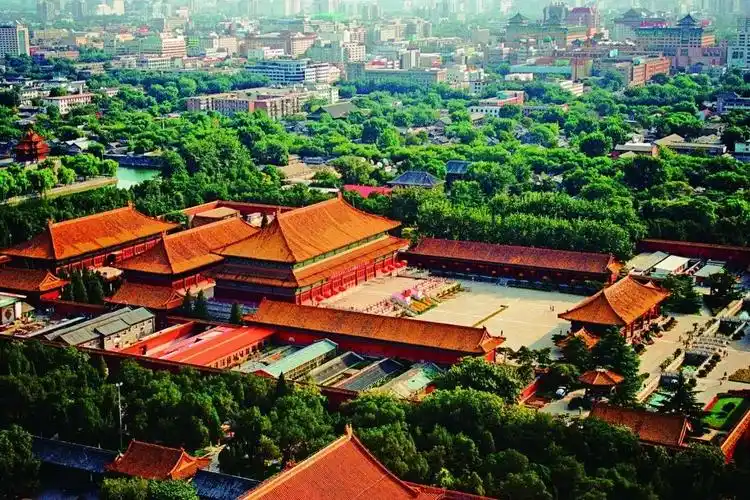 太庙航拍 (图片来源:北京参事室文史馆)