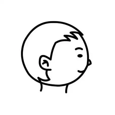 笔画如何画扎马尾的小女孩侧面轮廓简笔画男生侧脸画法人物头像简笔画