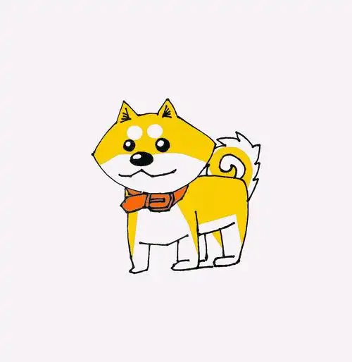 5分钟画插画一只蠢萌蠢萌的柴犬步骤图