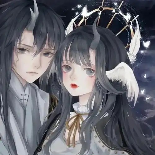 情侣头像一对两张霸气高冷