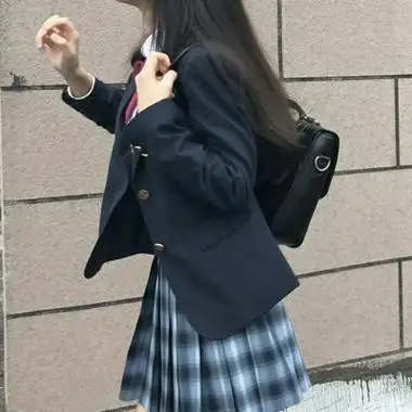 jk制服女头像图片大全高清好看的jk制服系女头像
