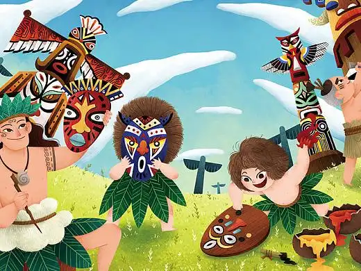 2020商插节选—原始人部落