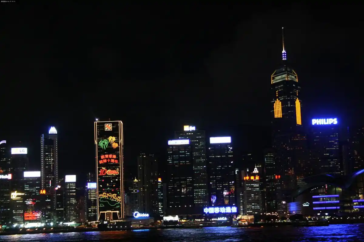 香港夜景(400d)