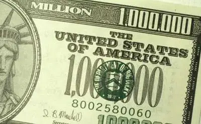 美国男子用100万美元"钞票"购物 被捕候审(图)