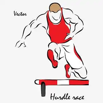 奥运项目png跨栏天猫小人png矢量跨栏png跨栏的熊猫png其他灰底小人