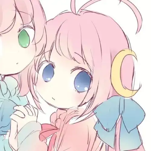 可爱闺蜜头像两人