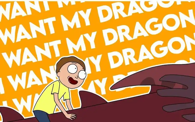 中字歌曲瑞克和莫蒂iwantmydragon