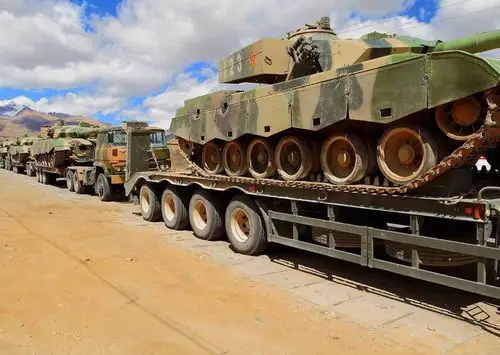 解放军大量96坦克经青藏公路运输 - 46668037 - 46668037的博客