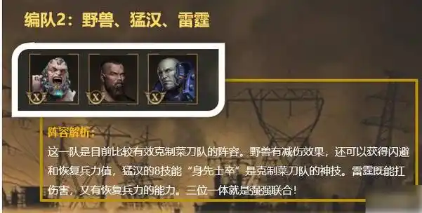 守望黎明英雄组合守望黎明英雄组合搭配一览