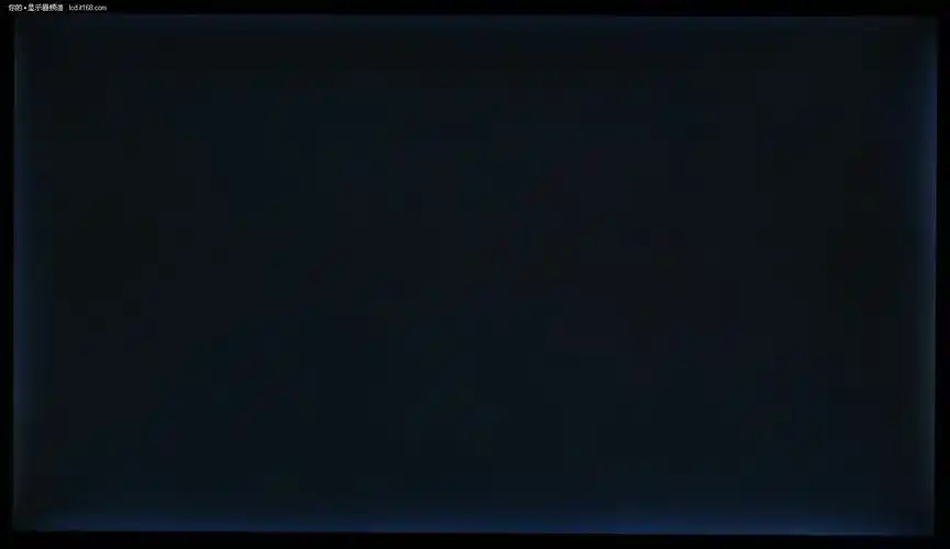 全黑画面实拍