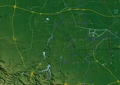 郑州市3d打印三维地形