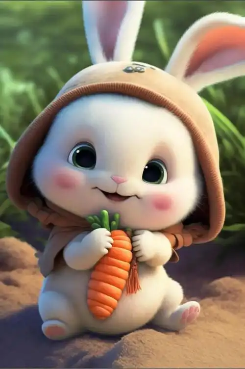 壁纸| 可爱的小萌兔_网易订阅