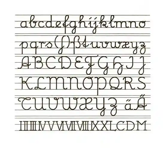 汉字有手写体和印刷体的区别吗?