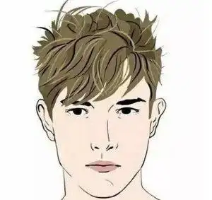 卡通板寸发型图片 男士板寸造型展示