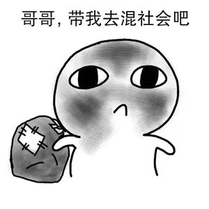哥哥,带我去混社会吧_带我去_哥哥_社会表情