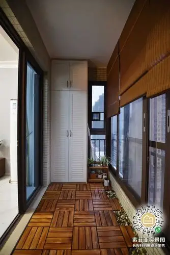 索菲亚教你阳台柜装修设计 阳台窄也可以装阳台柜