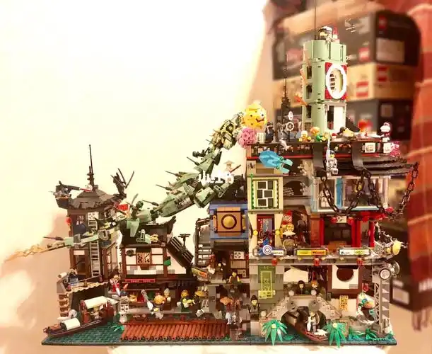 乐高忍者城70620 码头70657 绿龙70612