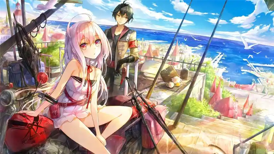 动漫美女唯美高清桌面壁纸