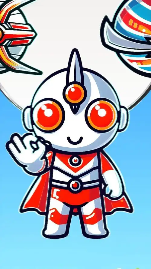 萌版奥特曼动画,卡通图片