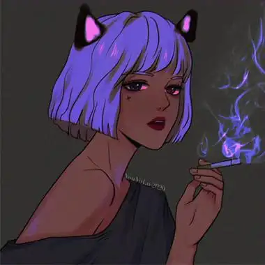 高冷干净的酷酷的手绘女头图片 头像女霸气冷酷无情手绘二次元(图3)