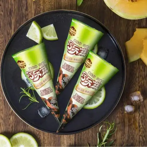 巧克力伊利巧乐兹蜜瓜味脆筒73gx6冰淇淋甜筒脆皮冷饮冰淇淋