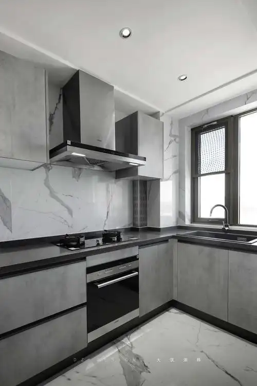 中式厨房装修效果图