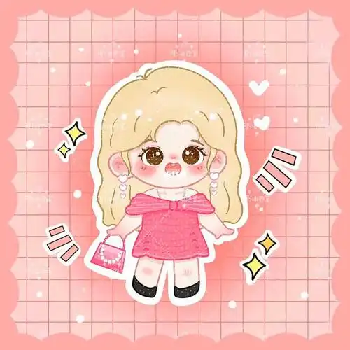 朴彩英无偿约稿立牌客单展示q版