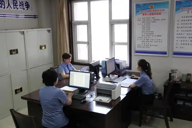 今日我当班尧都区检察院记在扫黑除恶办公室的一天