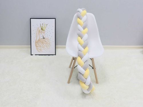 high quality long knotted braid pillow sofa cushion baby bed