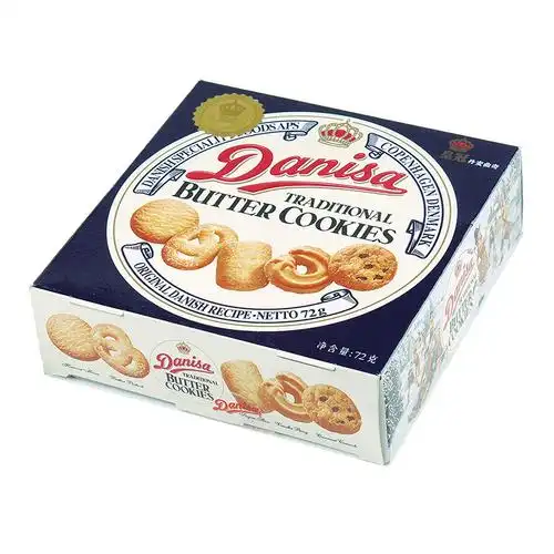 【天猫超市】印尼进口饼干danisa/皇冠丹麦曲奇原味72g/盒