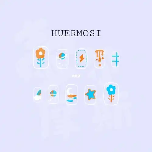 找不到就自己动手画#美甲  #r1se  #r1se破晓色  #破晓色美甲