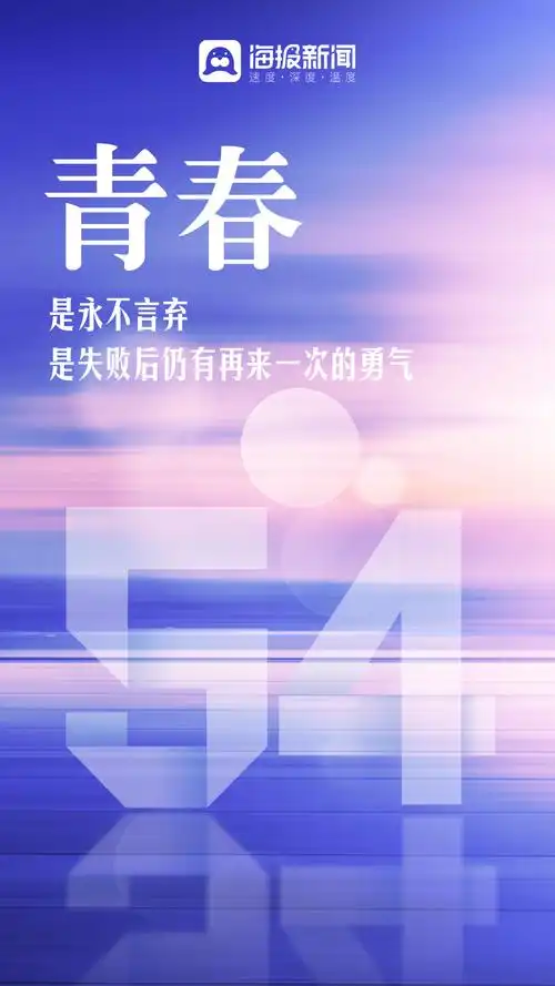 五四青年节丨一组海报致敬青春!