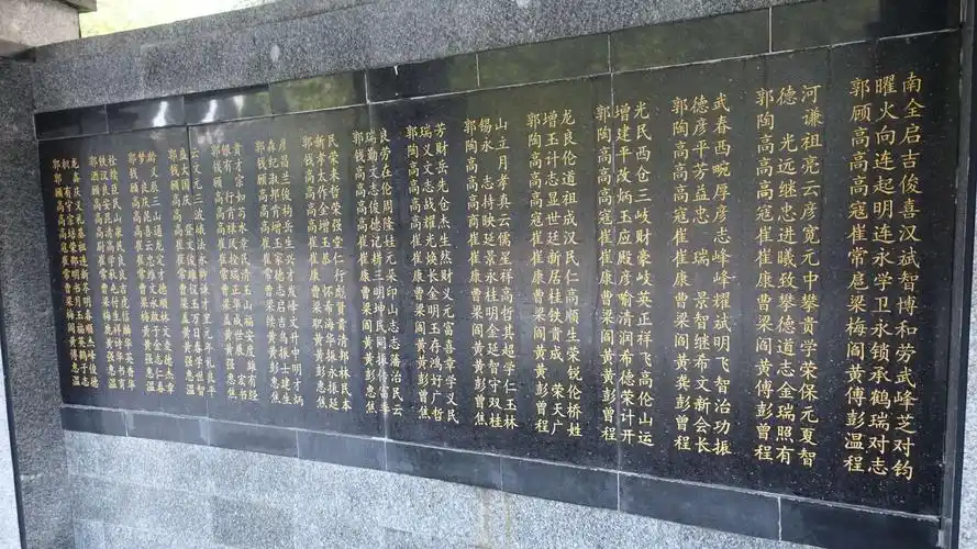 西安烈士陵园英名录(一)