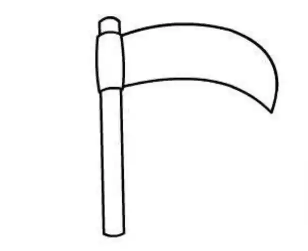 今天老师又教了新的数字宝宝"7"哦"7像镰刀割青草".