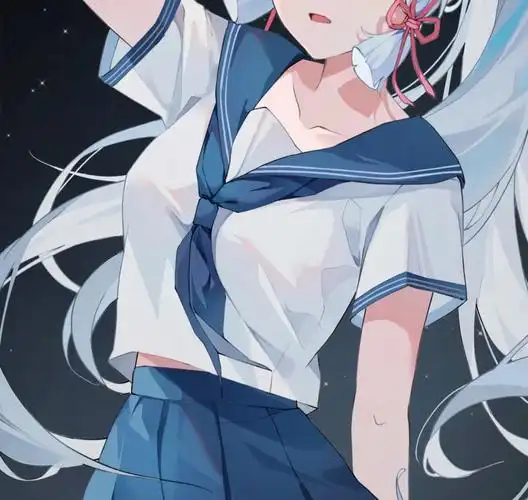 🎨 水手服饰绘制教程:从线稿到成品 🚢