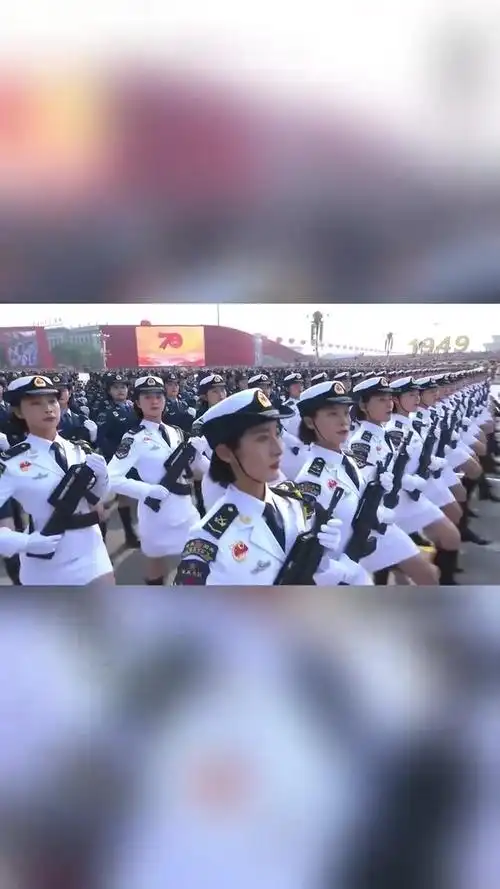 带你重温国庆70周年阅兵女兵飒爽英姿,再看依然心潮澎湃!