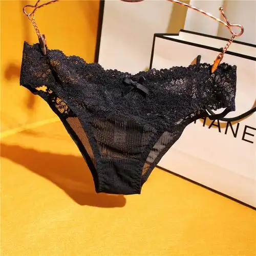 性感诱惑网纱透明舒适女酒红女装 头 内裤 好货放心拿 - 女士内衣