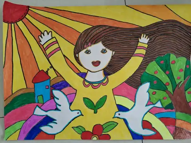 "阳光下成长,艺术中绽放——2018棋山镇中心小学三年级艺术展演"