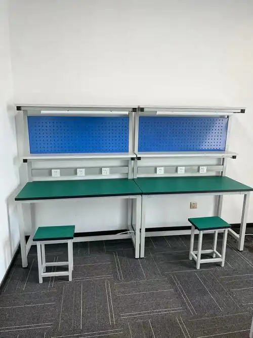 轻型电工维修台多功能工作台钳工操作桌车间检验装配打包实验台