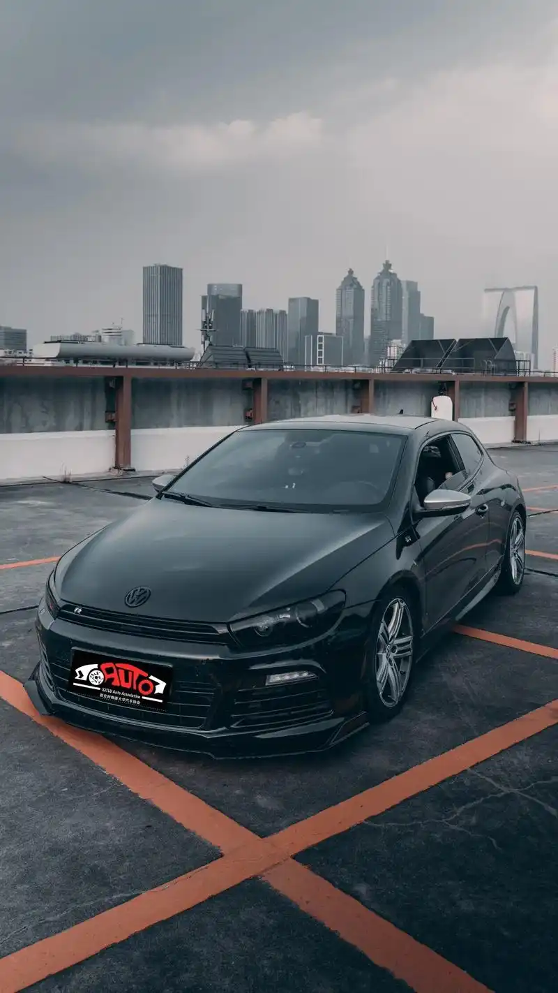 大众尚酷r.谁能拒绝他流畅的线条,性感的屁股#汽车摄影 #帅 - 抖音