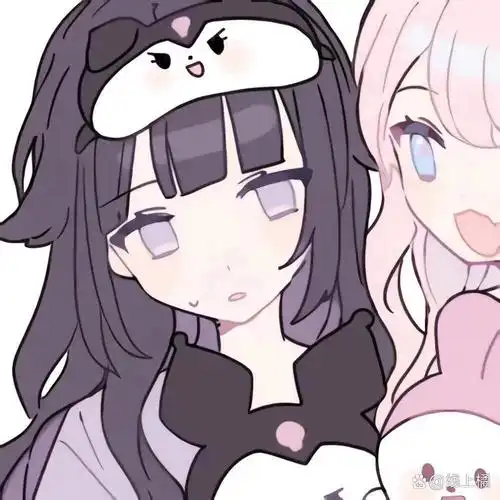 闺蜜头像两人 #头像分享# #头像# #动漫# #闺蜜头像# #闺蜜