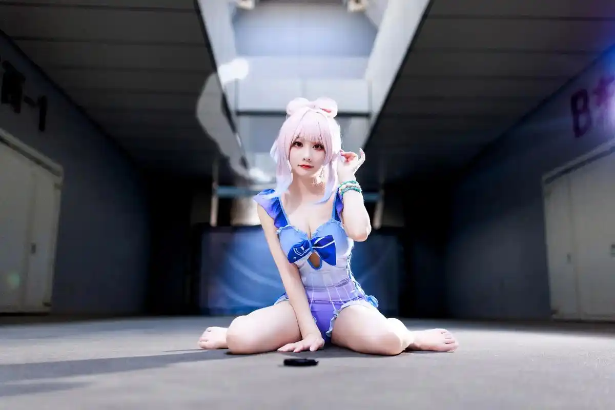 武汉漫展返图～#泳衣 #原神 #心海cos  摄影,后期:@ - 抖音