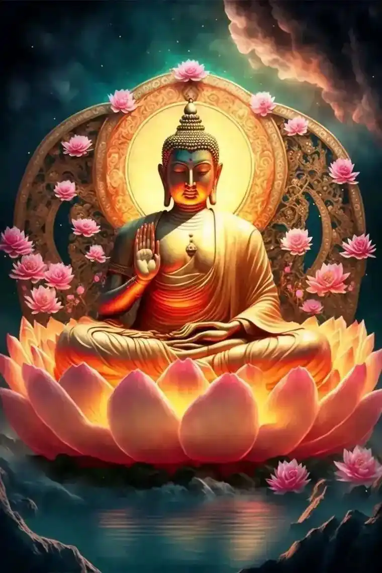 莲花在佛教中是纯洁,圣洁,吉祥的象征,尤其是比喻一切佛菩萨都 - 抖音