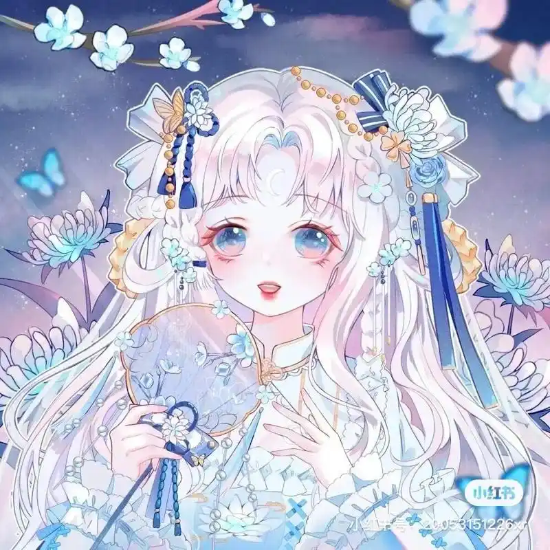 欢迎光临我的生活时尚与美是不受年龄限制的 #可爱头像女卡通 - 兑趑