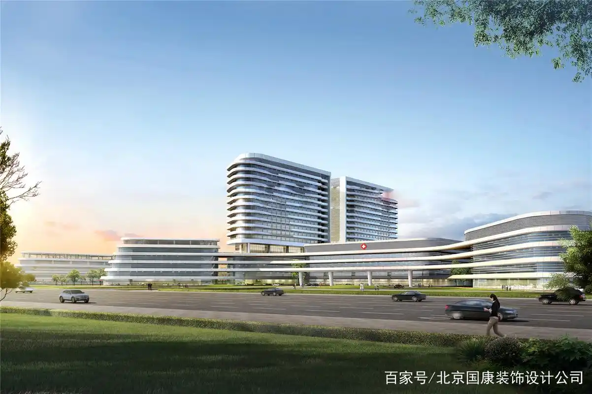 综合医院建筑设计效果图