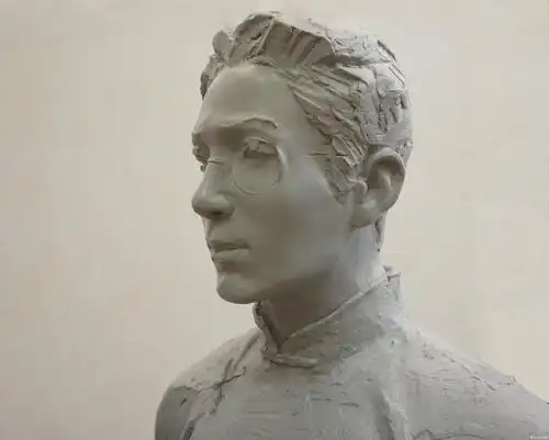 民国印象,清韵人子 ——谈肖帅作品《人间四月》