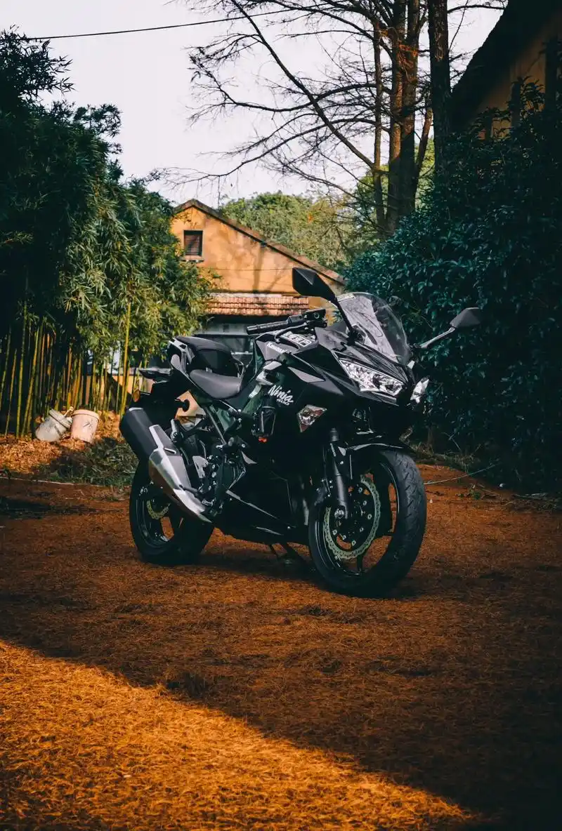 点赞送不锈钢盆 #女骑  #ninja400 #机车壁纸 # - 抖音